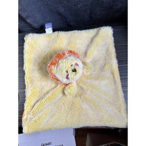 Lion Security Blanket Animal Adventure Stuffed Animal Yellow Soft Plush Lovey‎